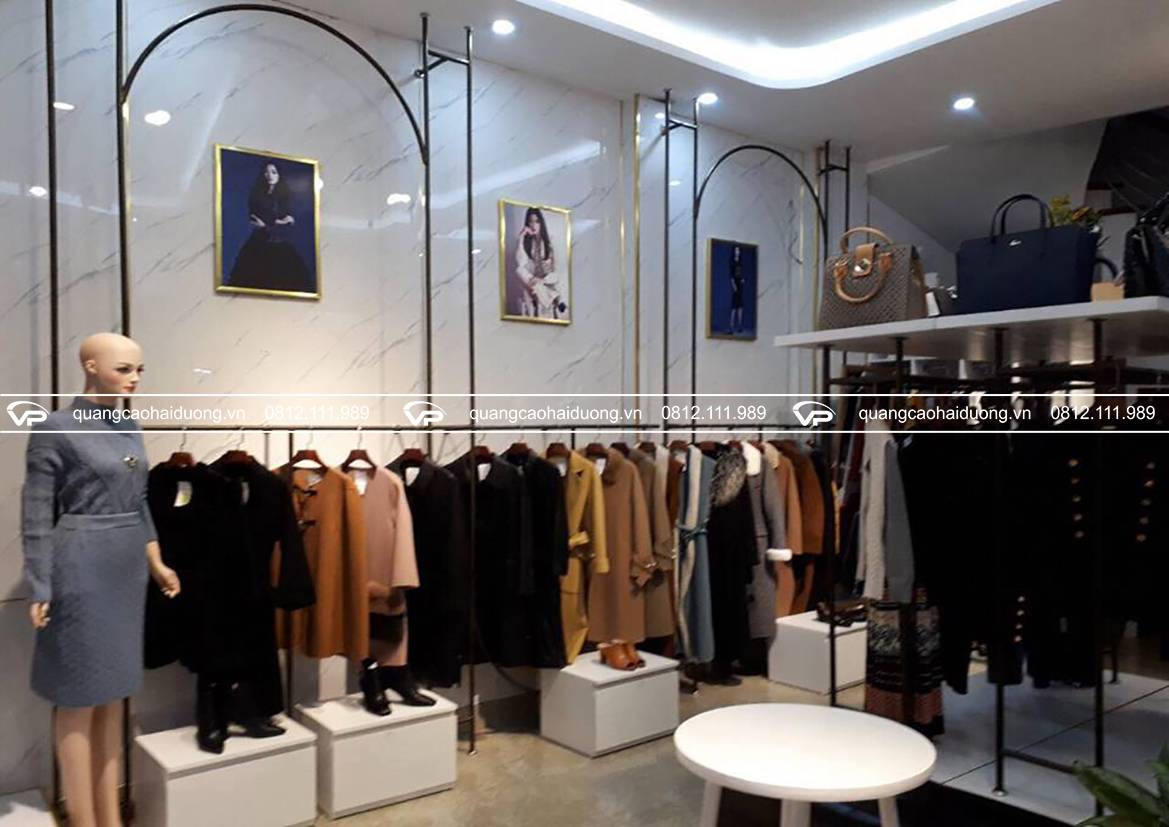 thi công biển quảng cáo shop JADE tại hải dương