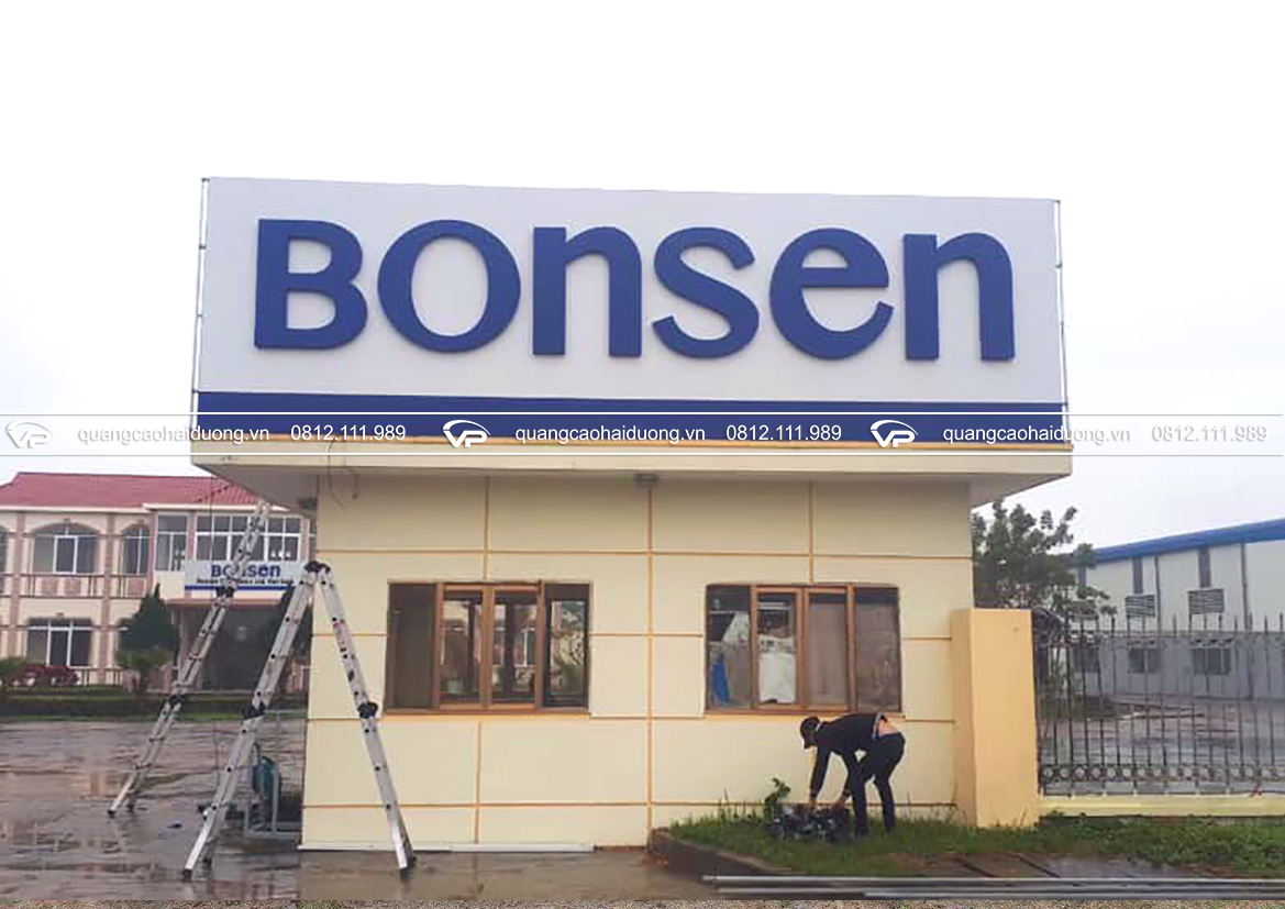 Biển quảng cáo công ty, cơ quan tại hải dương