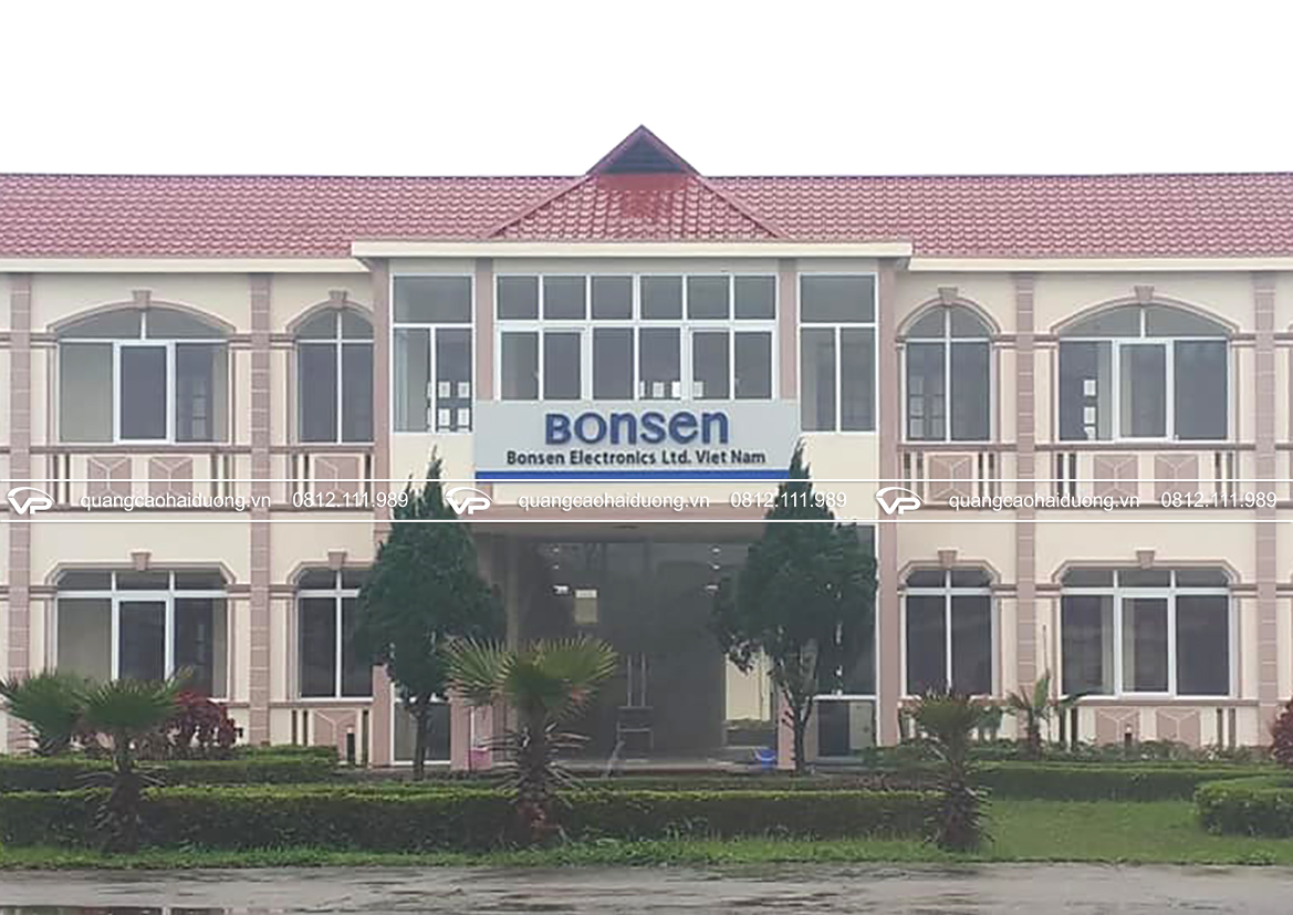 Biển quảng cáo công ty, cơ quan tại hải dương