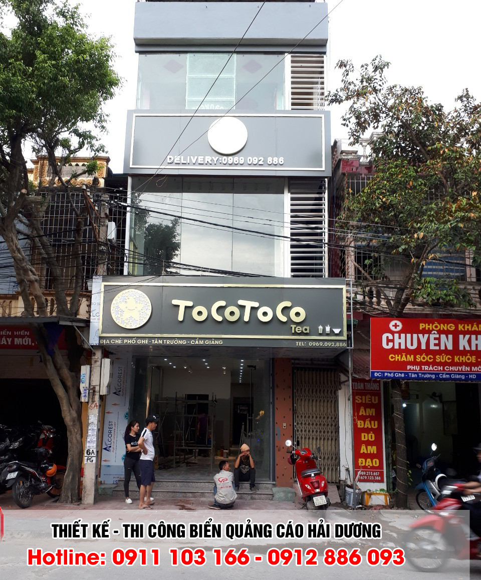 BIỂN CHỮ NỔI TẠI HẢI DƯƠNG