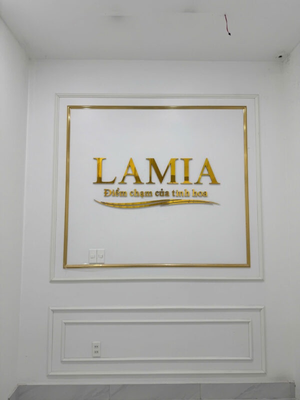 biển chữ nổi alu kết hợp logo 3d tại Hải Dương hiện đại