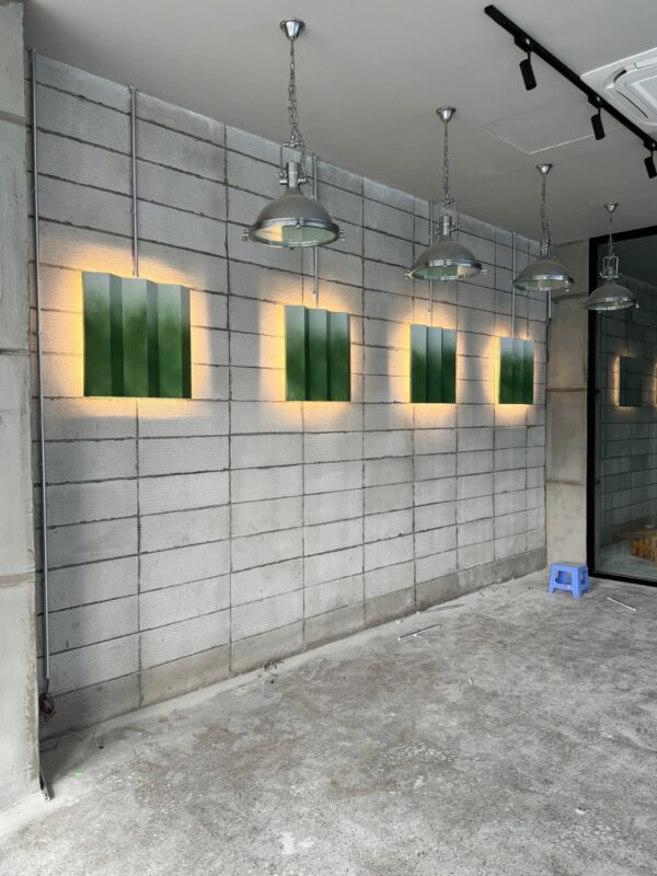 coffee beanbus biển hiệu cafe rõ nét dễ nhìn từ xa