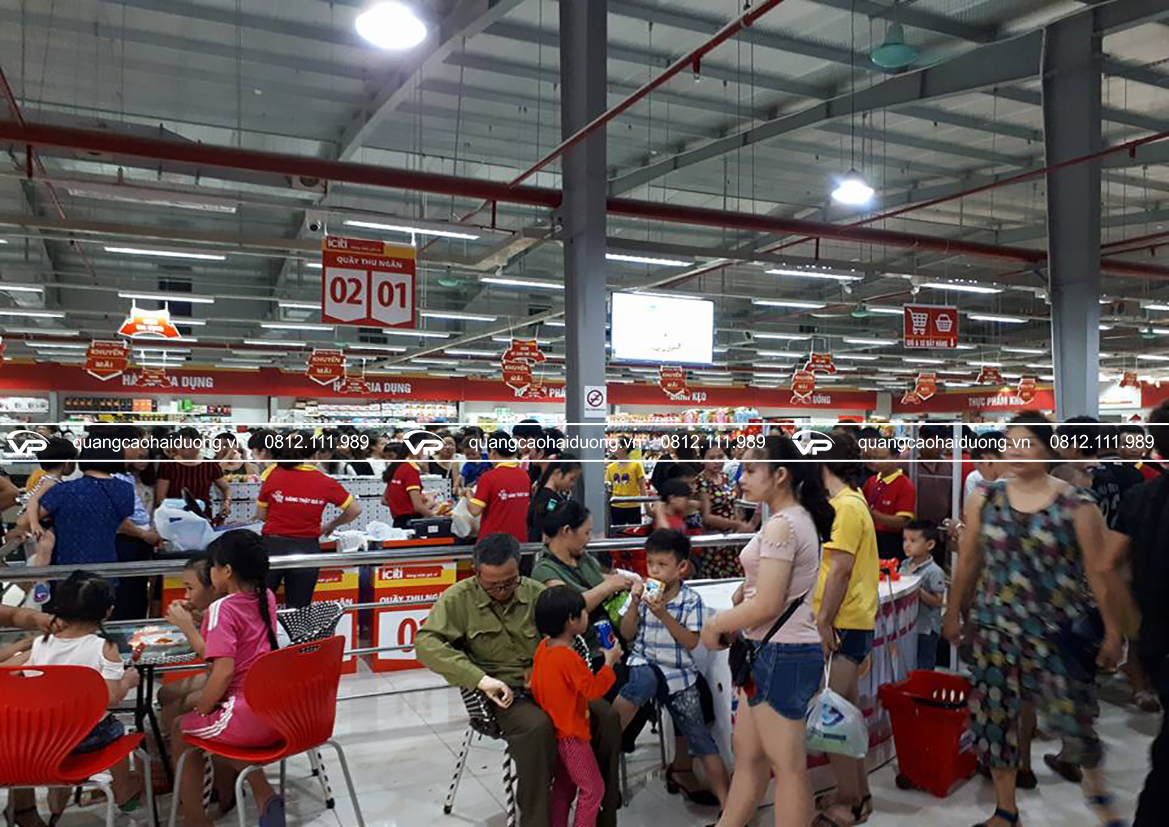 thi công biển quảng cáo cho chuỗi siêu thị