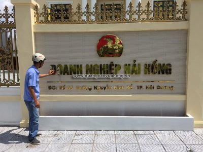 BIỂN QUẢNG CÁO CHỮ NỔI INOX ĐẸP