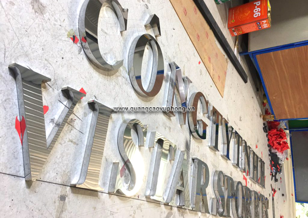 CHỮ NỔI INOX ĐẸP RẺ