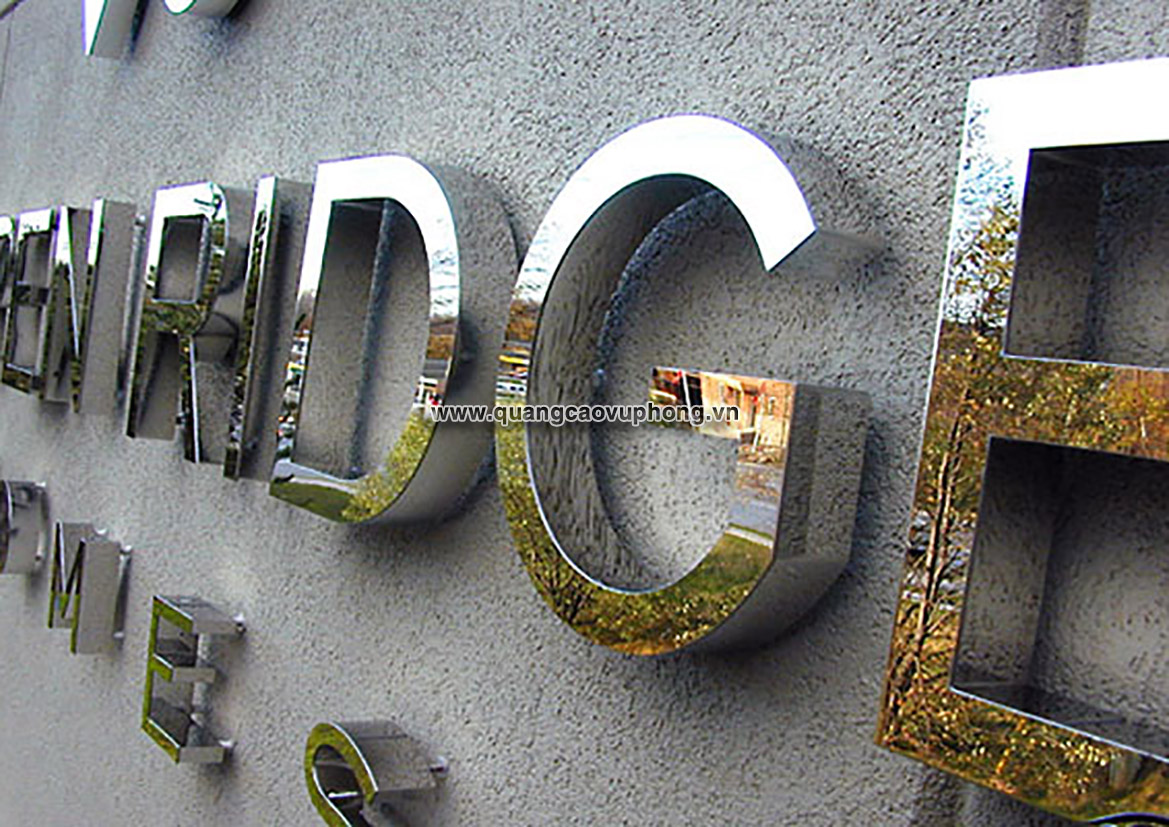 CHỮ NỔI INOX ĐẸP RẺ