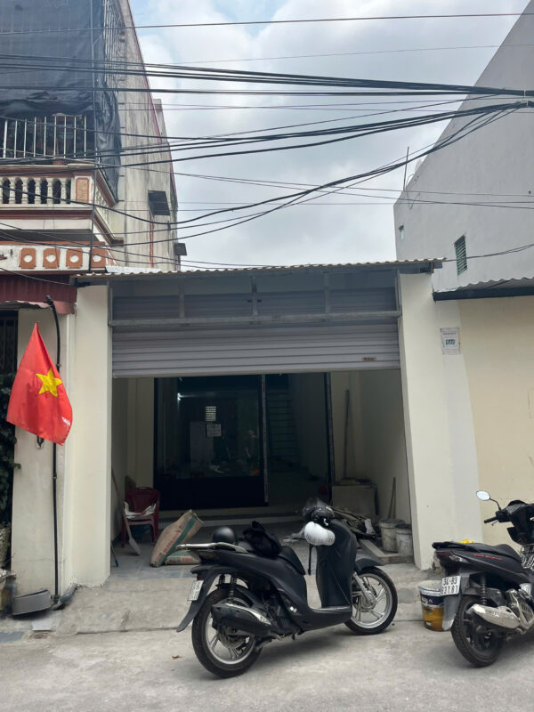 biển quảng cáo hải dương trước khi thi công mặt tiền thực tế