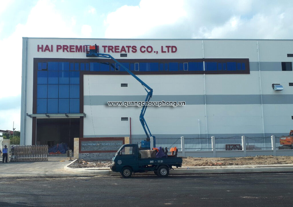 Chữ nổi inox gương tại Hải Dương cao cấp