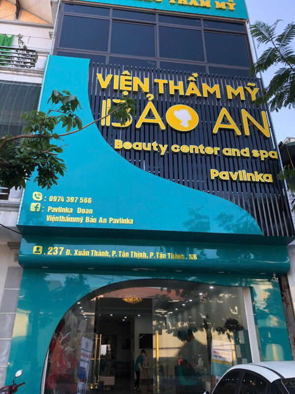 Thi công biển lam tôn quảng cáo Hải Dương cho xưởng sản xuất, tôn sóng bền đẹp, sử dụng lâu dài