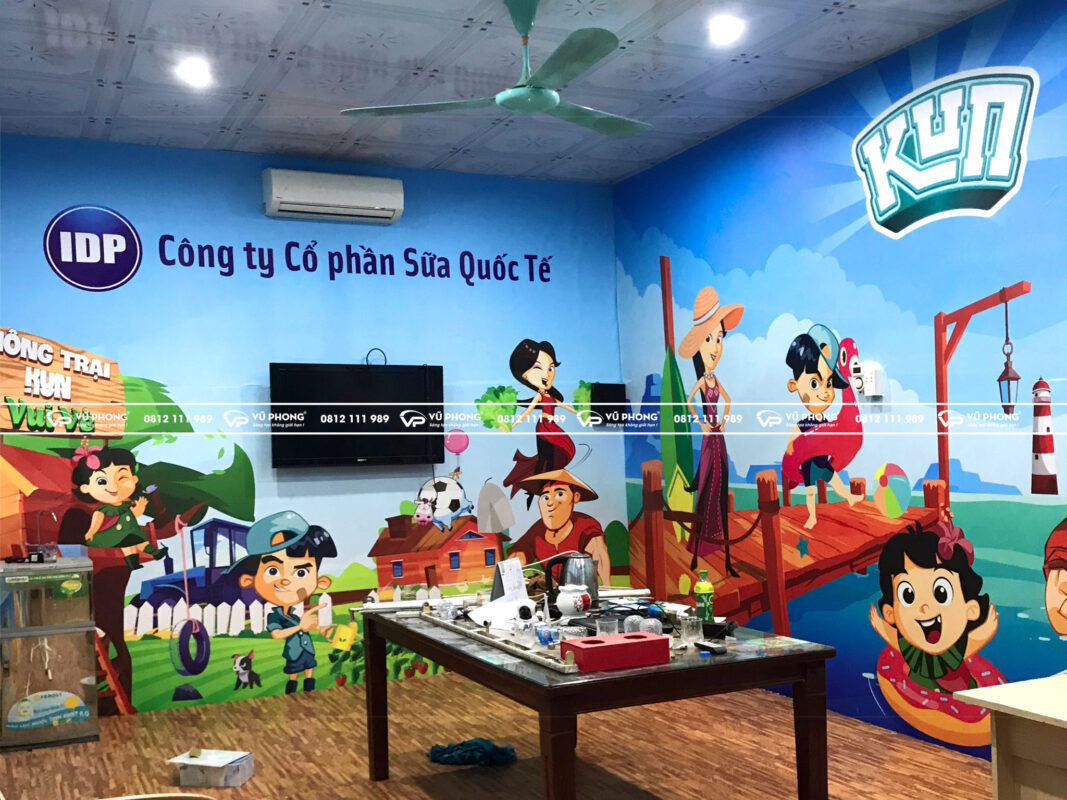 tranh dán tường 3d hải dương