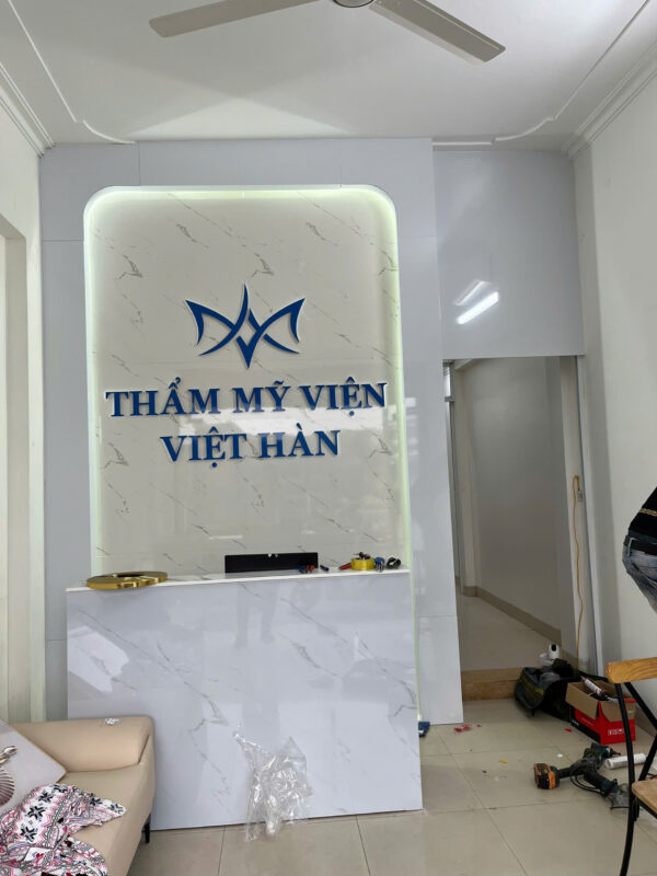 thi công trọn gói thẩm mỹ viện Việt Hàn - Thanh Bình - Thành phố Hải Dương