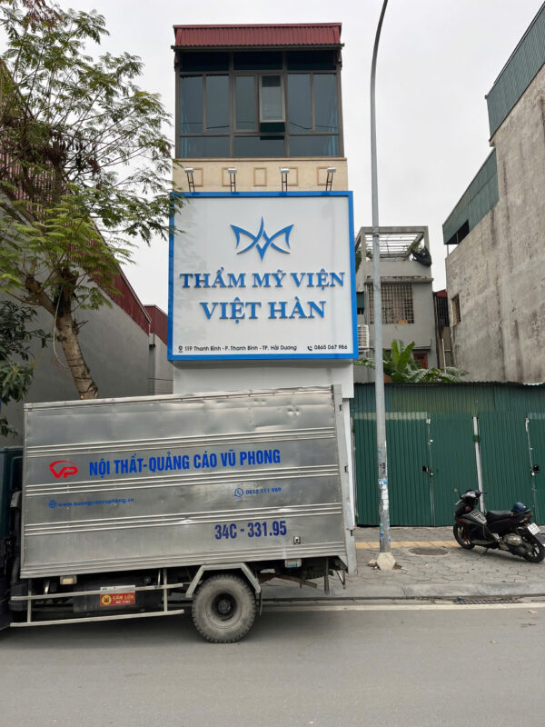 thi công trọn gói thẩm mỹ viện Việt Hàn - Thanh Bình - Thành phố Hải Dương