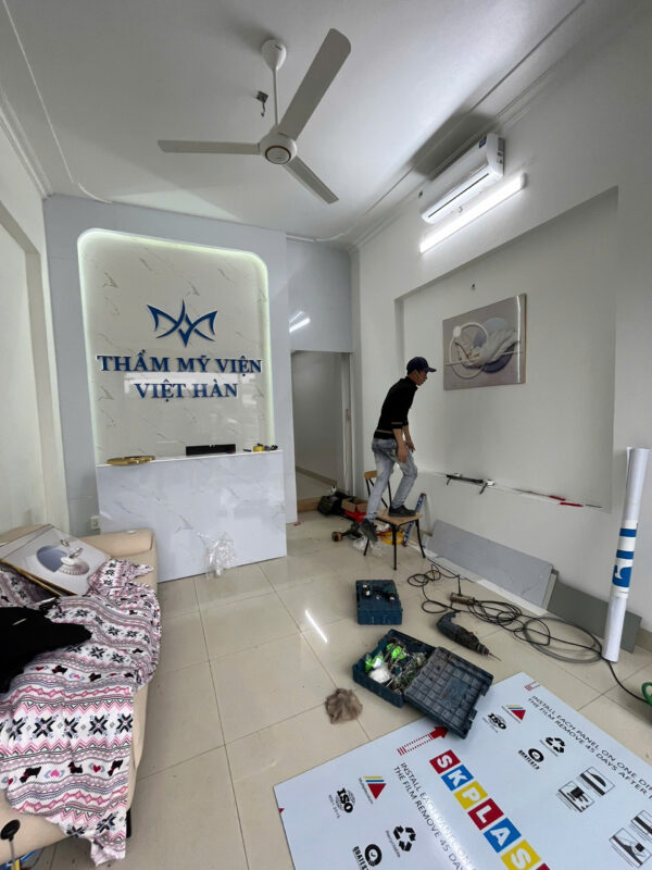 thi công trọn gói thẩm mỹ viện Việt Hàn - Thanh Bình - Thành phố Hải Dương
