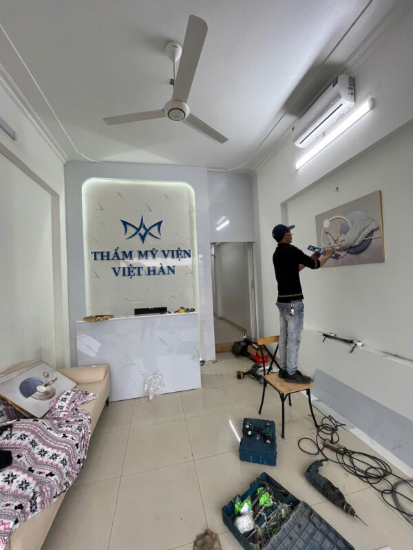thi công trọn gói thẩm mỹ viện Việt Hàn - Thanh Bình - Thành phố Hải Dương