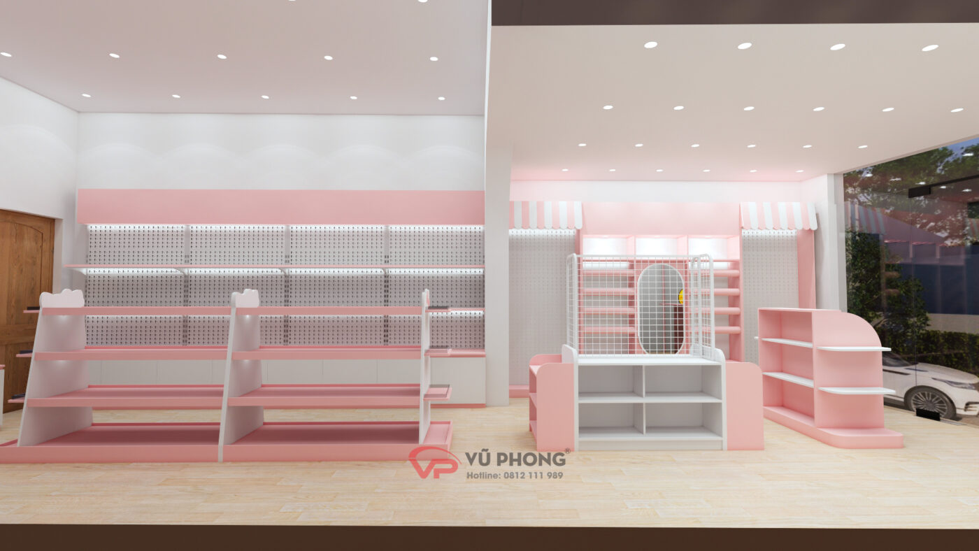thiết kê , thi công trọn gói shop tại hải dương