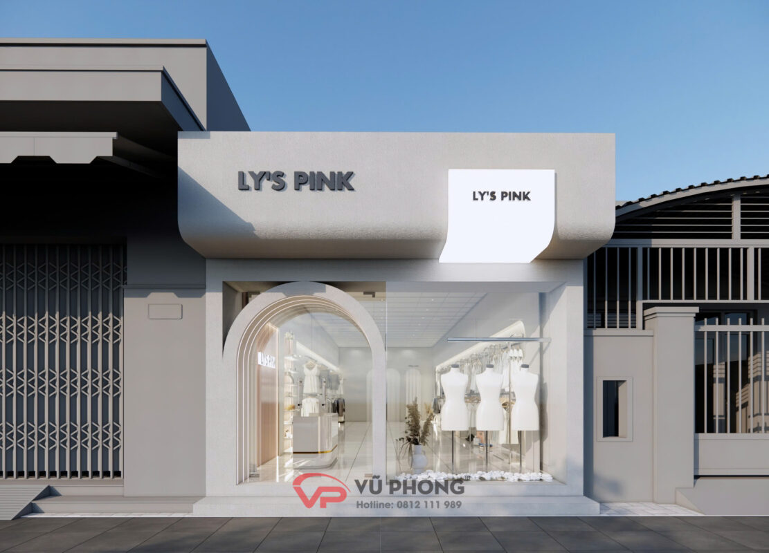 bien quang cao shop lys pink hai duong dep noi bat