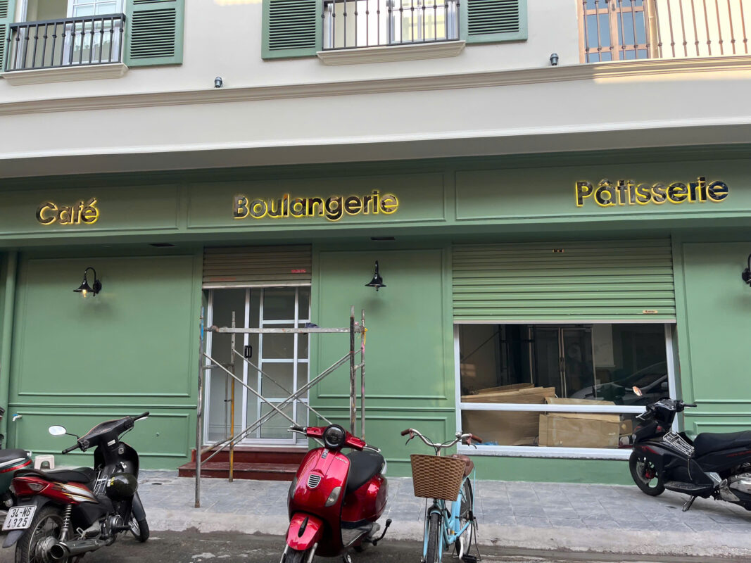 Công trình tiệm bánh MIAN tại Hải Dương được hoàn thiện với thiết kế hiện đại và chuyên nghiệp.