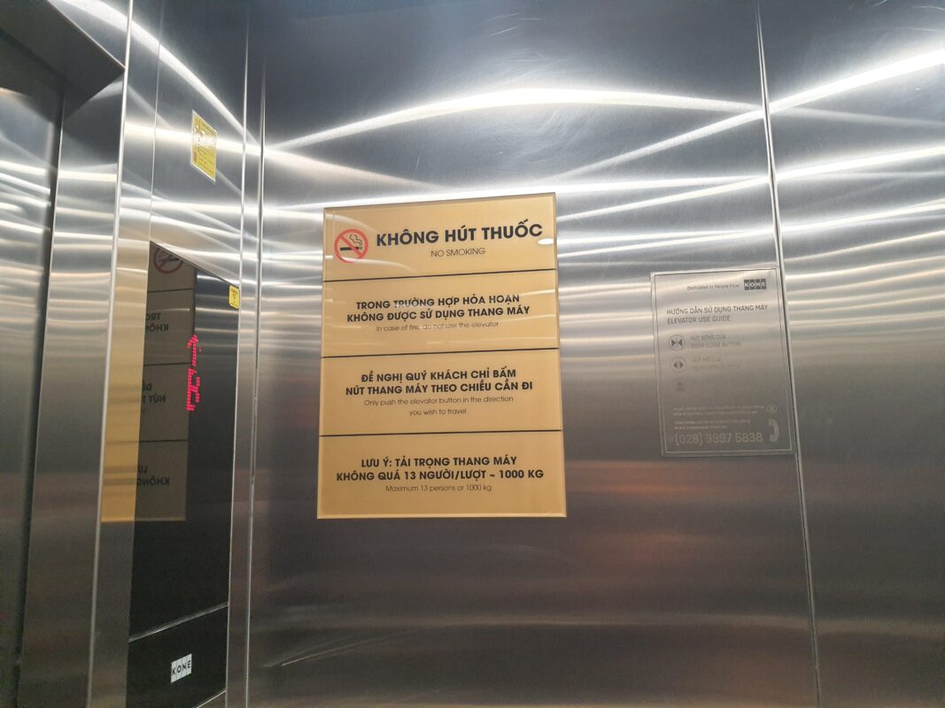 Biển nội quy an toàn Hải Dương chất liệu alu bền đẹp, chịu thời tiết tốt