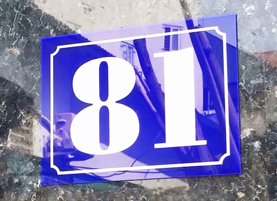 biển số nhà mica giá rẻ Hải Dương