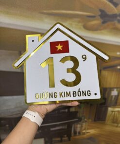 Thiết kế biển số nhà theo yêu cầu tại Hải Dương