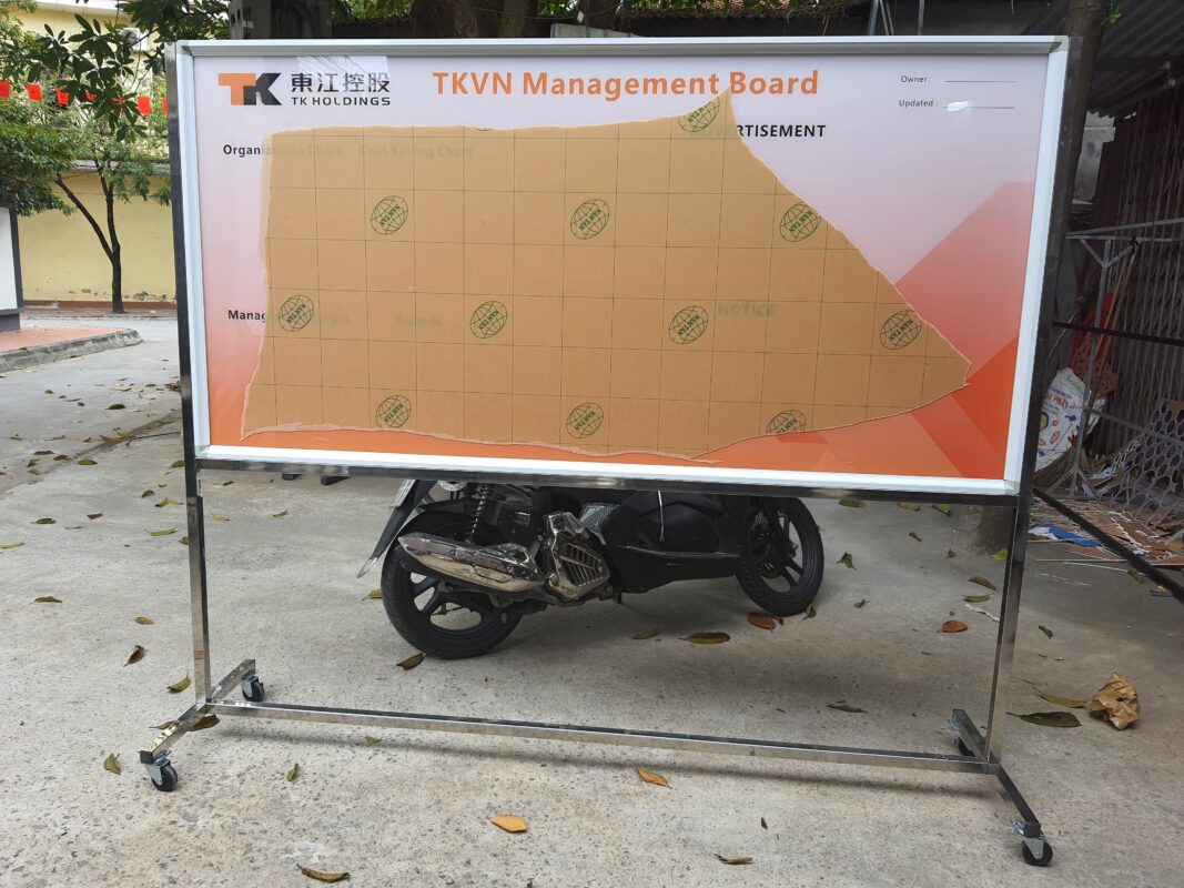 biển bảng thông tin mica Hải Dương in sắc nét thẩm mỹ cao