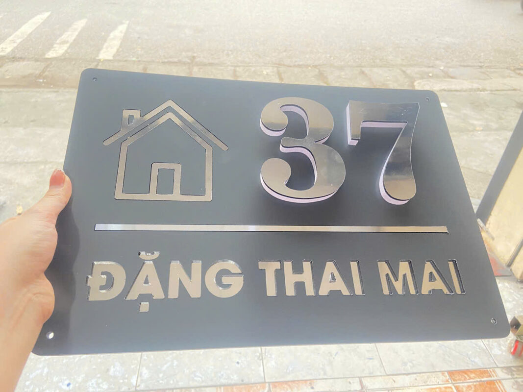 biển số nhà mặt tiền đẹp Hải Dương