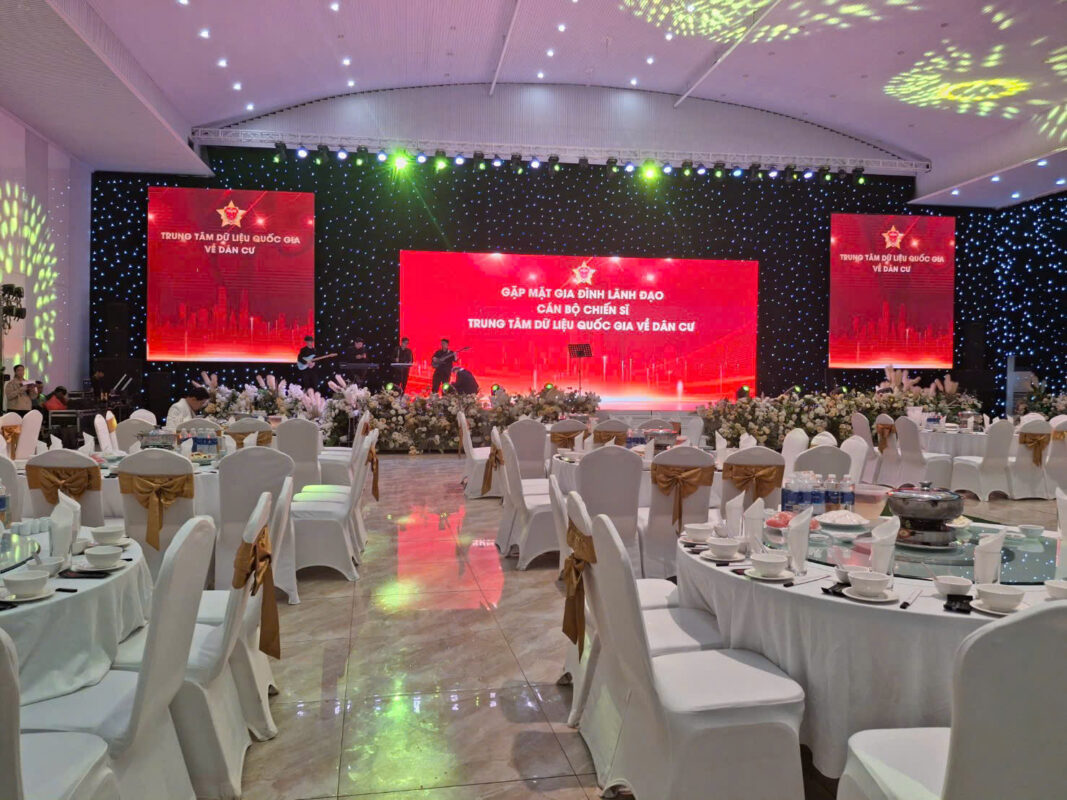 màn hình led hội nghị hội thảo hải dương hiển thị video