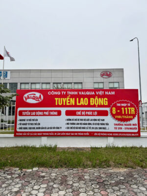 Làm biển tuyển dụng tại Hải Dương uy tín, giá rẻ