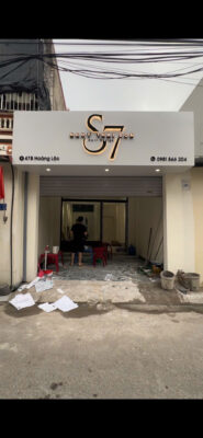 Biển chữ mica hắt sáng Hải Dương đẹp hiện đại