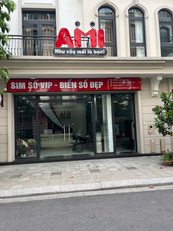 Biển quảng cáo chữ nổi mica đẹp tại Hải Dương