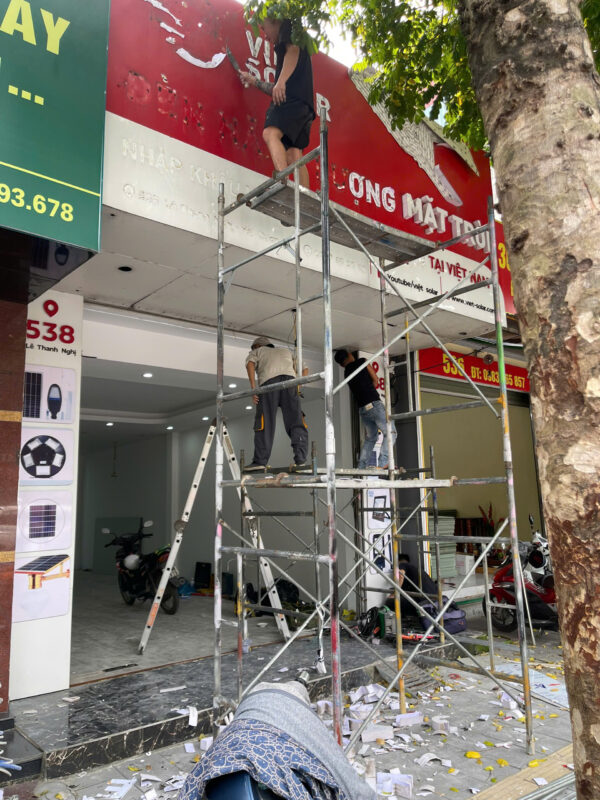 Biển quảng cáo chữ nổi alu đẹp tại Hải Dương