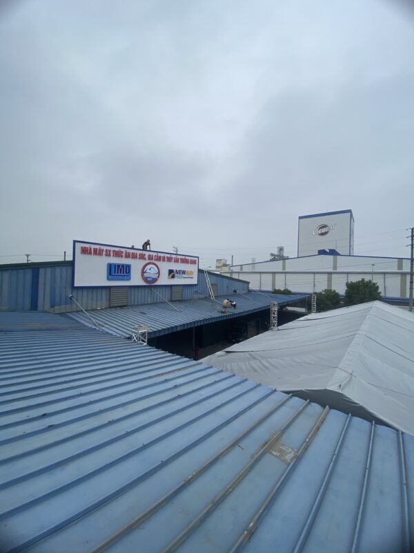 Thiết kế biển hiệu công ty Hải Dương theo yêu cầu