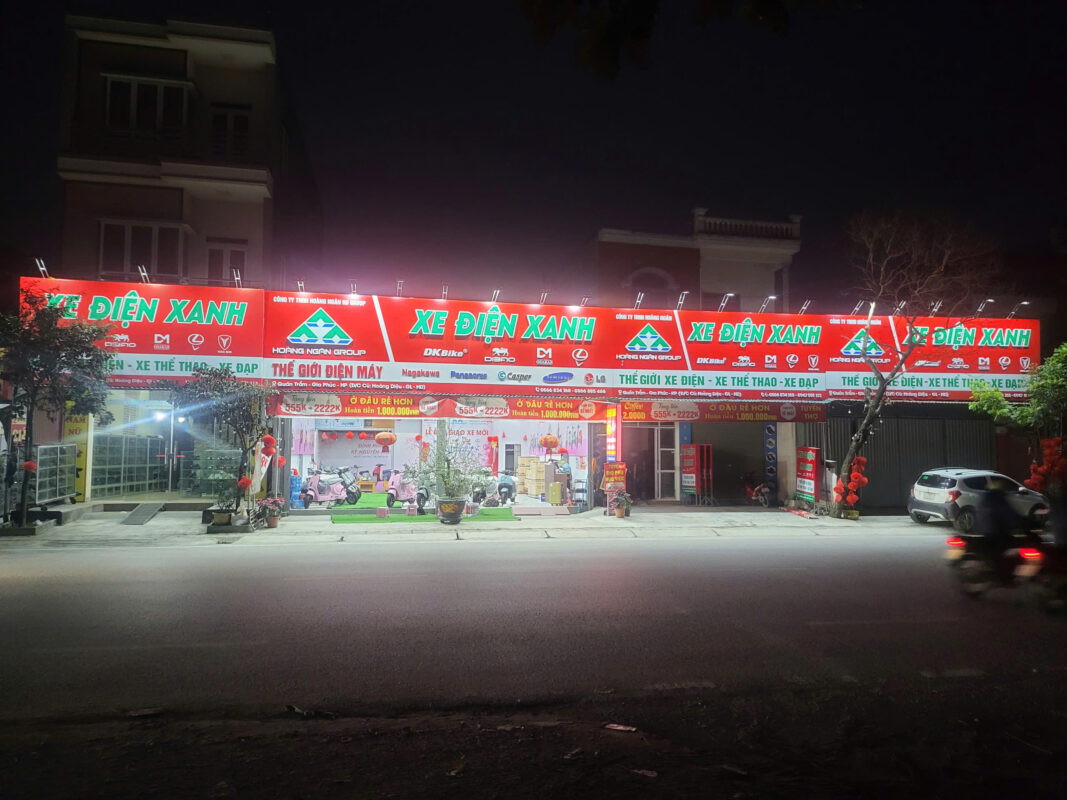 Biển Alu chữ nổi LED tăng chi phí thi công