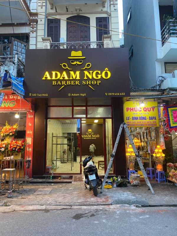 Chữ mica kết hợp Alu