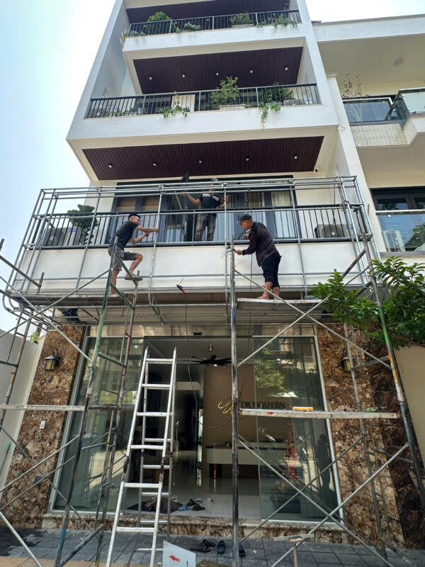Khung sắt biển quảng cáo Alu