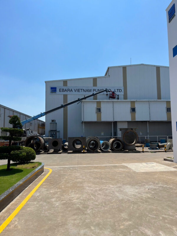 Biển inox logo công ty tại Hải Dương